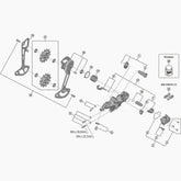 Shimano Rd-M8120 P-Axle Unit And O-Ring Sgs Spares & Accessories